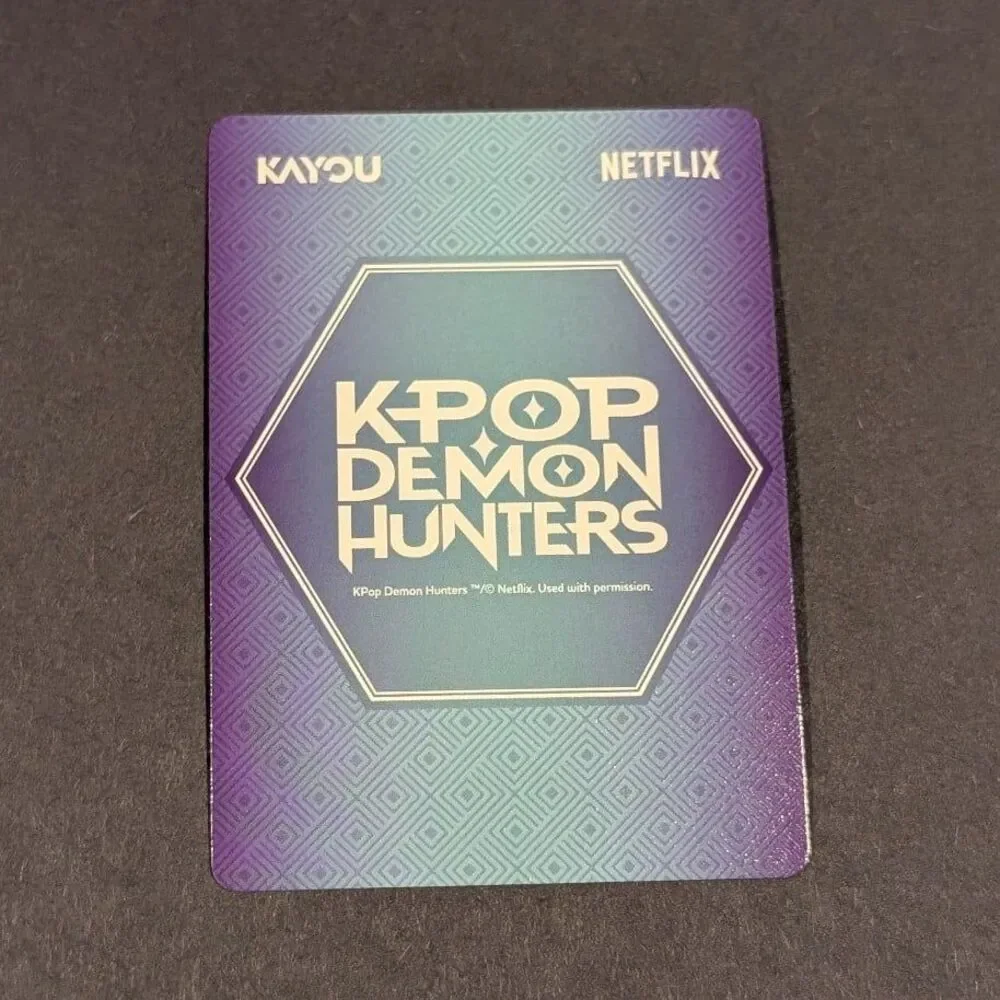 Kayou K-Pop Demon Hunters Jinu Saja Boys Soda Pop SSR Card KPDH01-SSR-004